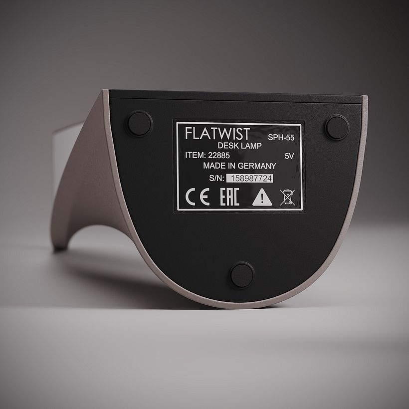 Mi proyecto del curso: Diseño Industrial: domesticando la luz - Flatwist 7