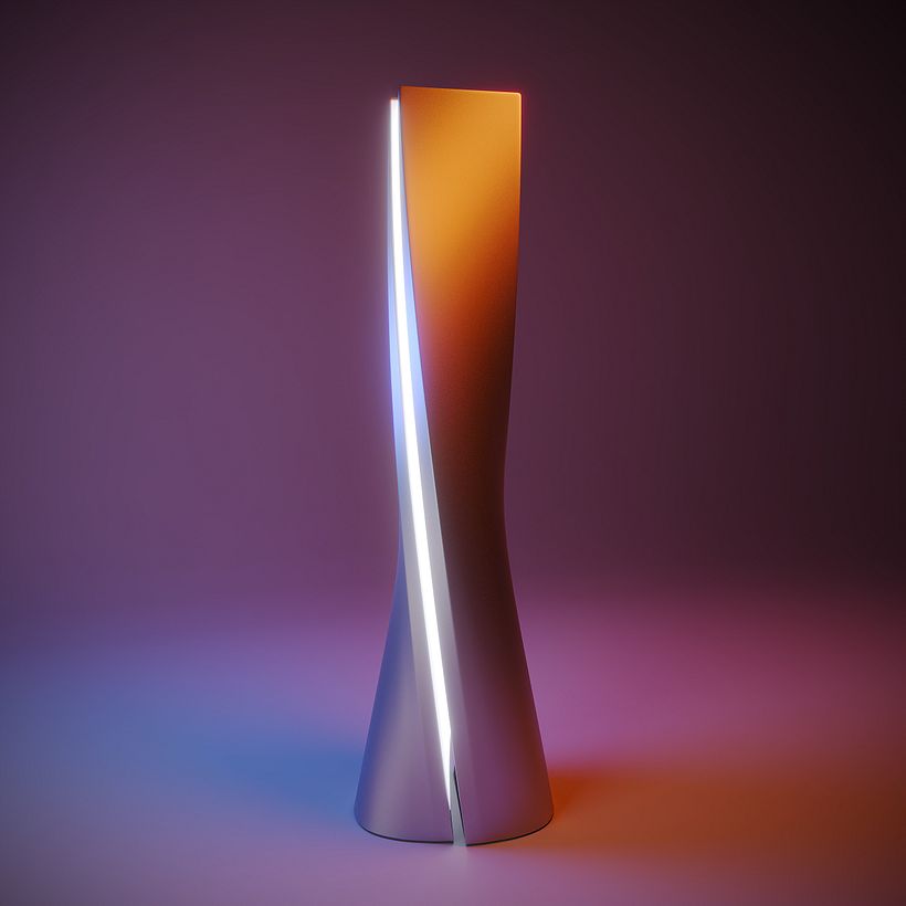 Mi proyecto del curso: Diseño Industrial: domesticando la luz - Flatwist 2