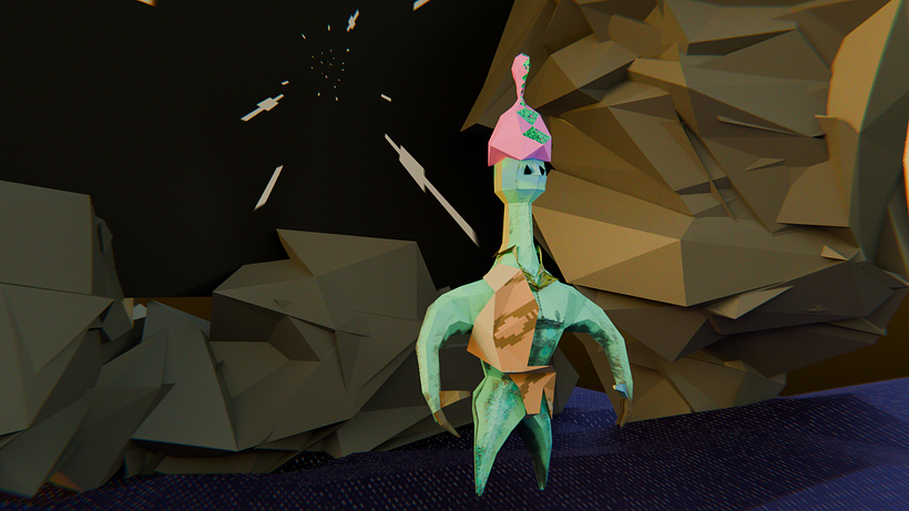 My project for course: Low Poly Character Modeling for Video Games 1