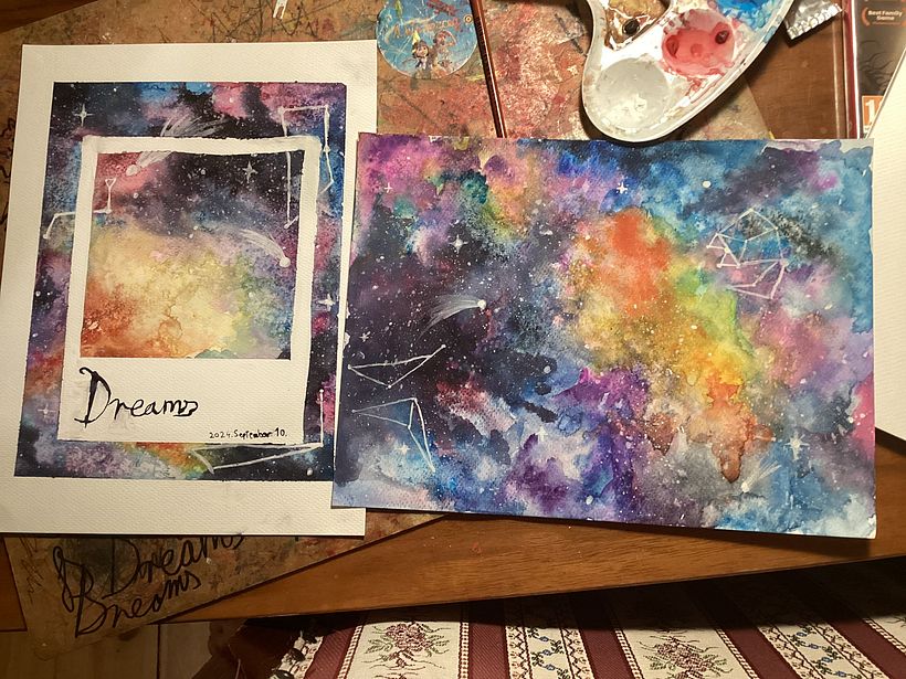 My project for course: Modern Watercolor Techniques 3
