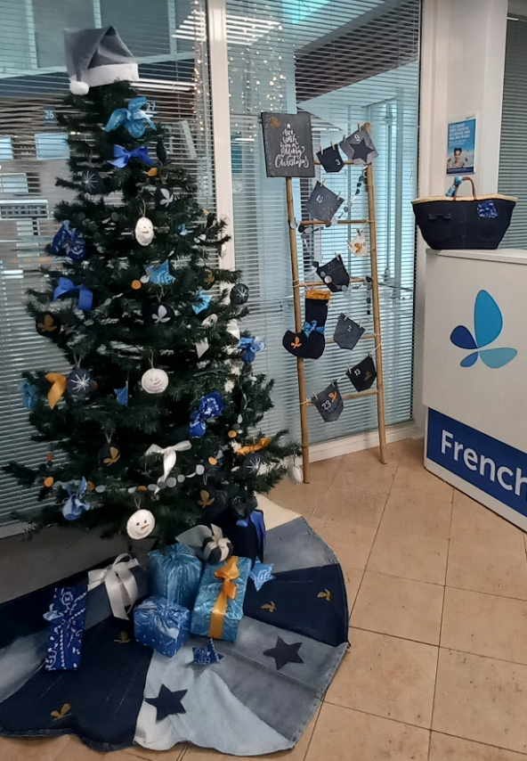 Un Noël en jean recyclés 1
