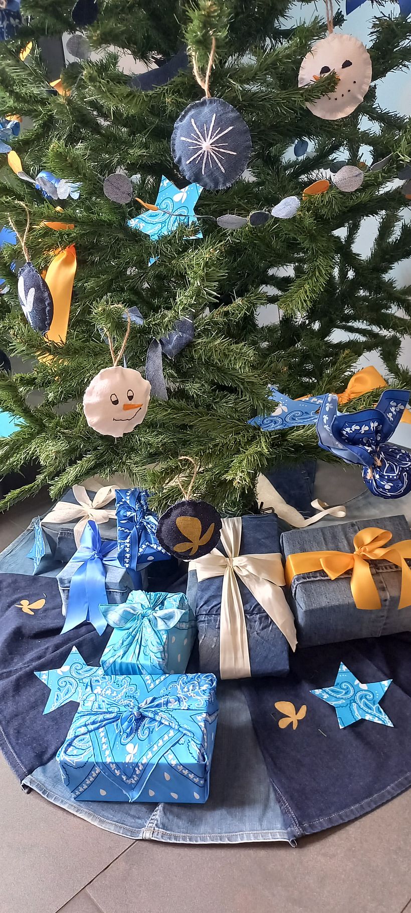 Un Noël en jean recyclés 6