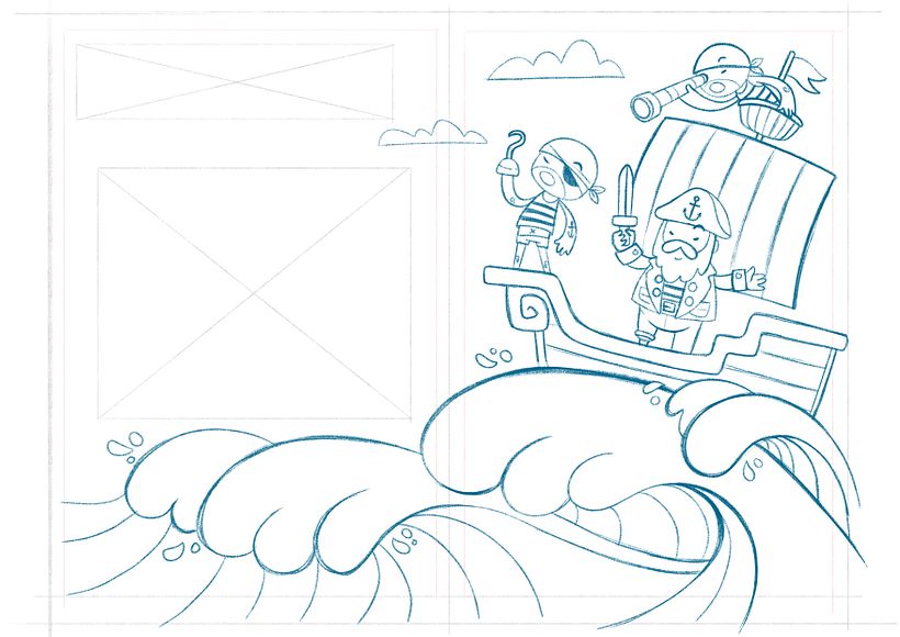 Sketch de la ilustración.