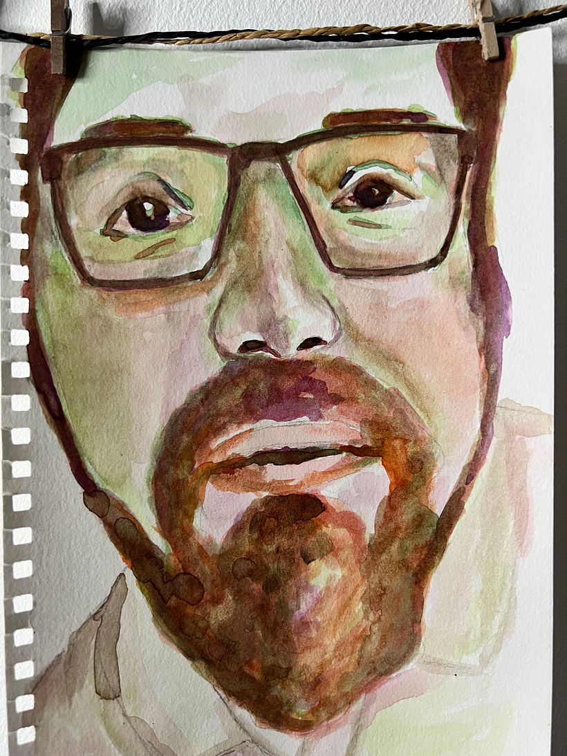 My project for course: Artistic Portrait with Watercolors 1