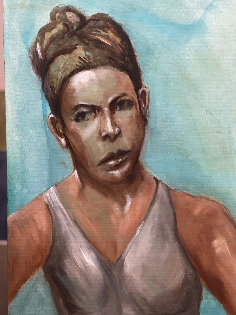 Öl 50 x 60 cm