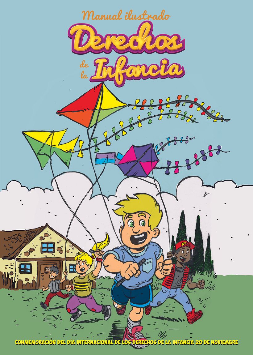 MANUAL ILUSTRADO DE DERECHOS DE LA INFANCIA - Tradycyjna ilustracja