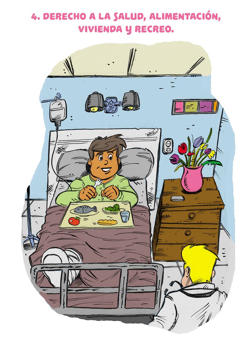 MANUAL ILUSTRADO DE DERECHOS DE LA INFANCIA - Tradycyjna ilustracja