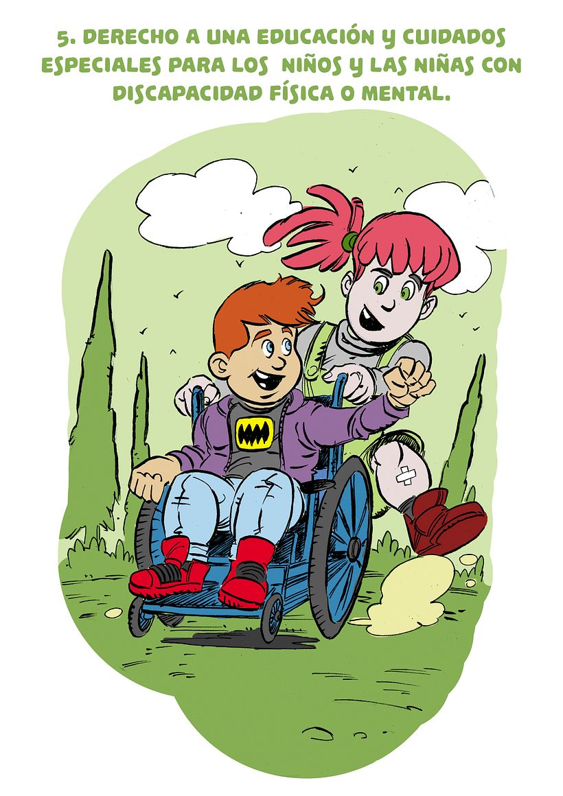 MANUAL ILUSTRADO DE DERECHOS DE LA INFANCIA - Tradycyjna ilustracja
