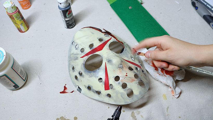 Friday the 13th DIY Mask 14
