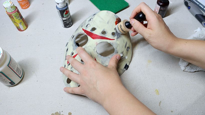 Friday the 13th DIY Mask 11