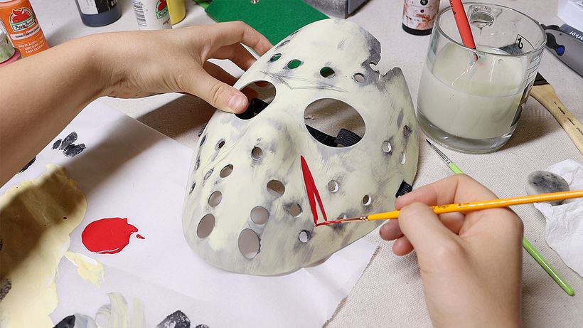 Friday the 13th DIY Mask 8