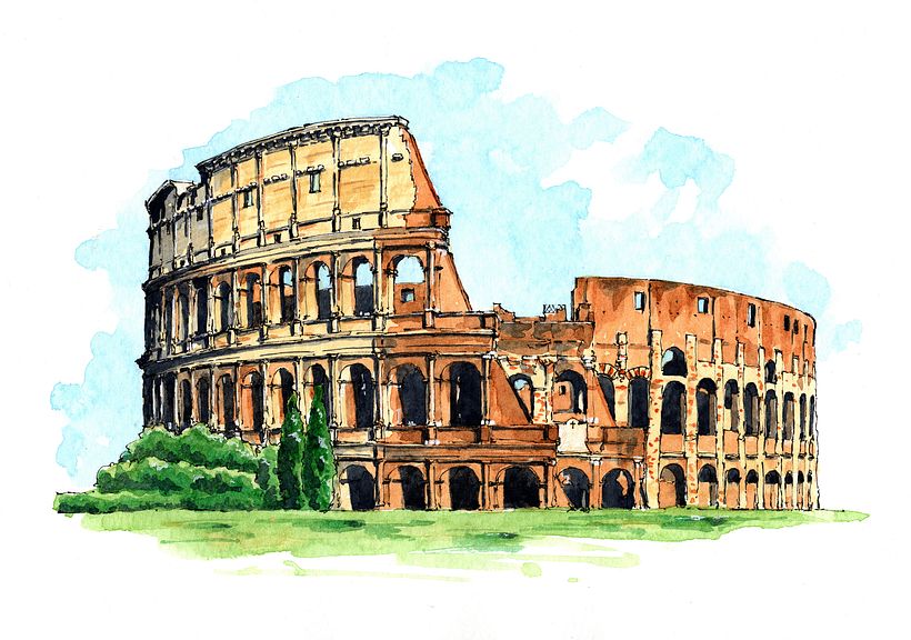 My project for course: Architectural Sketching for Urban Illustrations 1