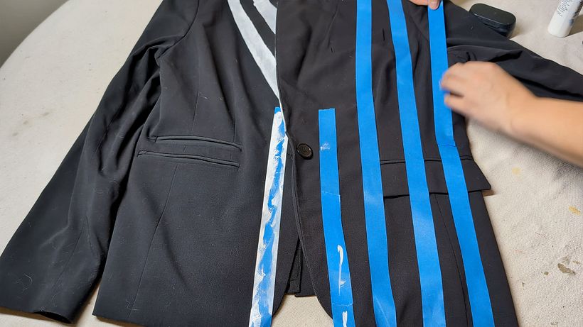 Beetlejuice Jacket DIY 6