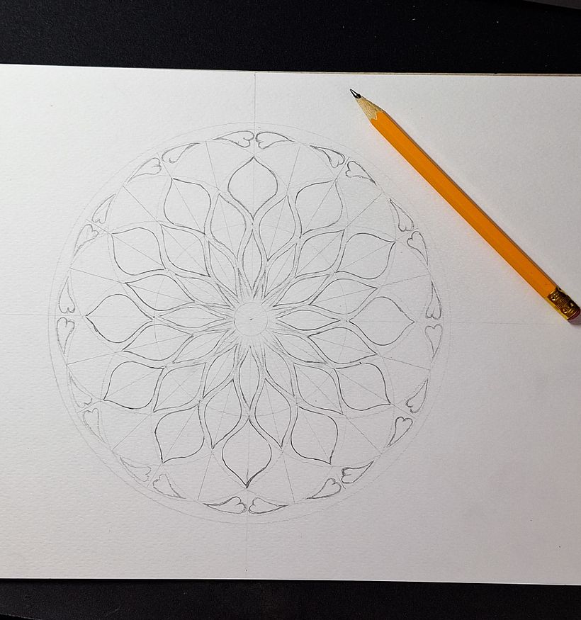 My project for course: Painting Mandalas with Professional Techniques 4