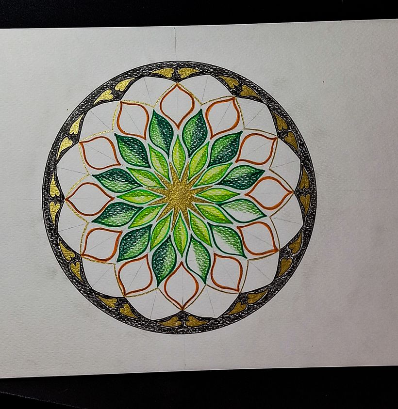 My project for course: Painting Mandalas with Professional Techniques 4