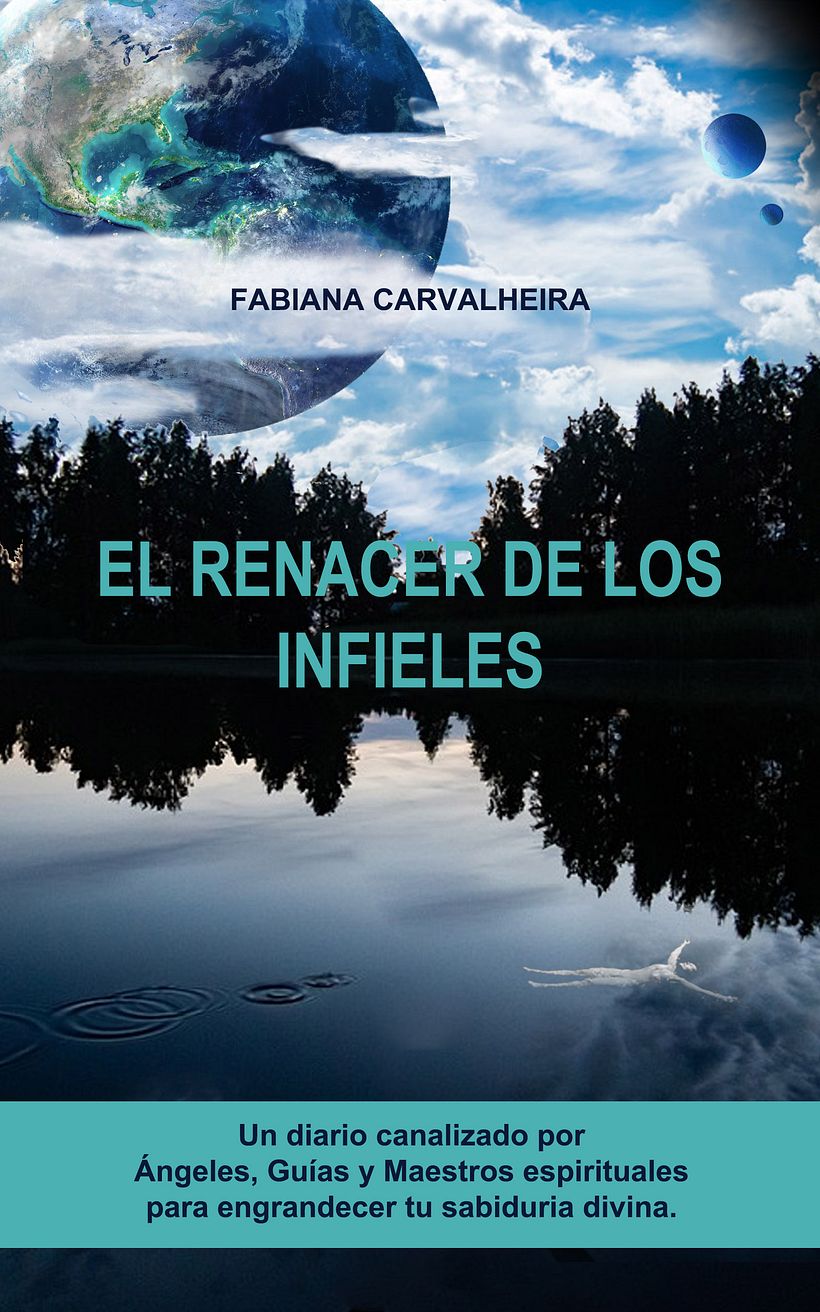 Diseño editorial portada e-book El renacer de los infieles, de Fabiana Carvalheira 