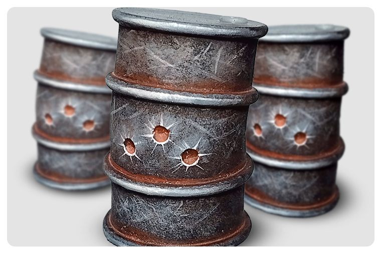 Tutorial: Barrel with bullet impacts 20