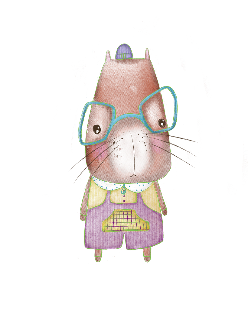 My project for course: Picturebook Character Illustration with Procreate 2