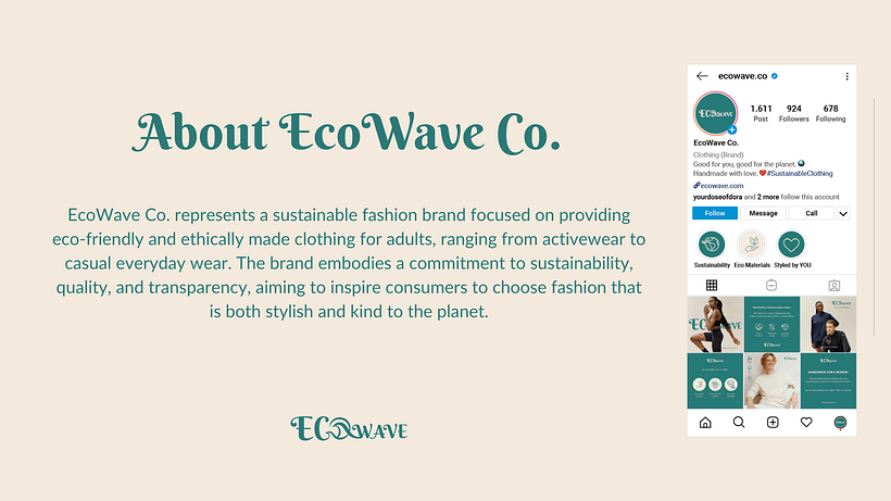 SEO and SEM: Positioning Strategies in Google course project: EcoWave Co. 2