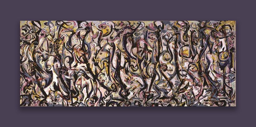 Drip Painting by Jackson Pollock