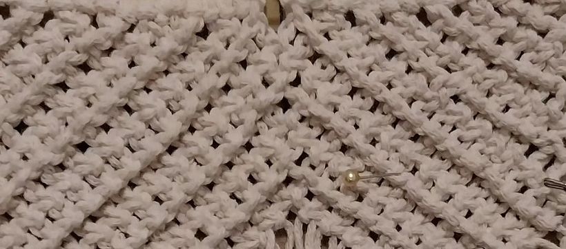Mon projet du cours : Macramé sur applique : techniques textiles mixtes 6