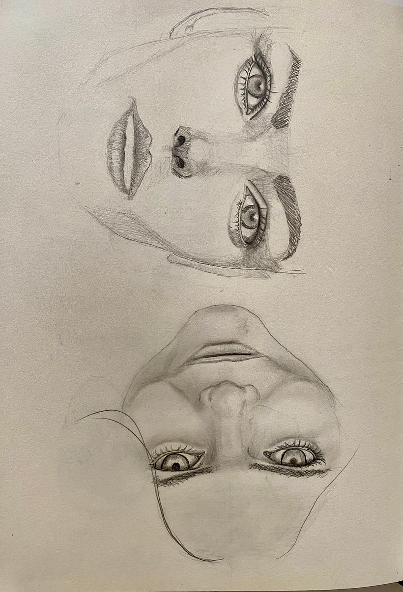 Mi proyecto del curso: Sketchbook de retrato: explora el rostro humano 1