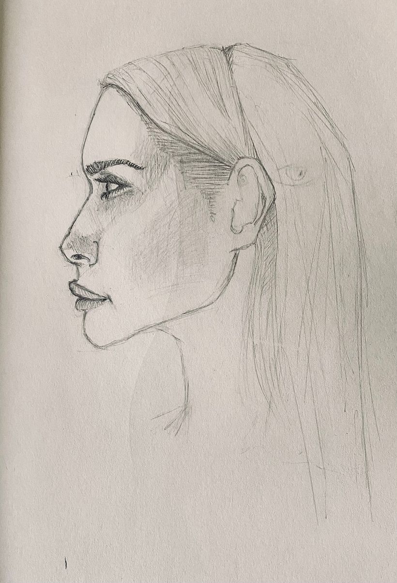 Mi proyecto del curso: Sketchbook de retrato: explora el rostro humano 2