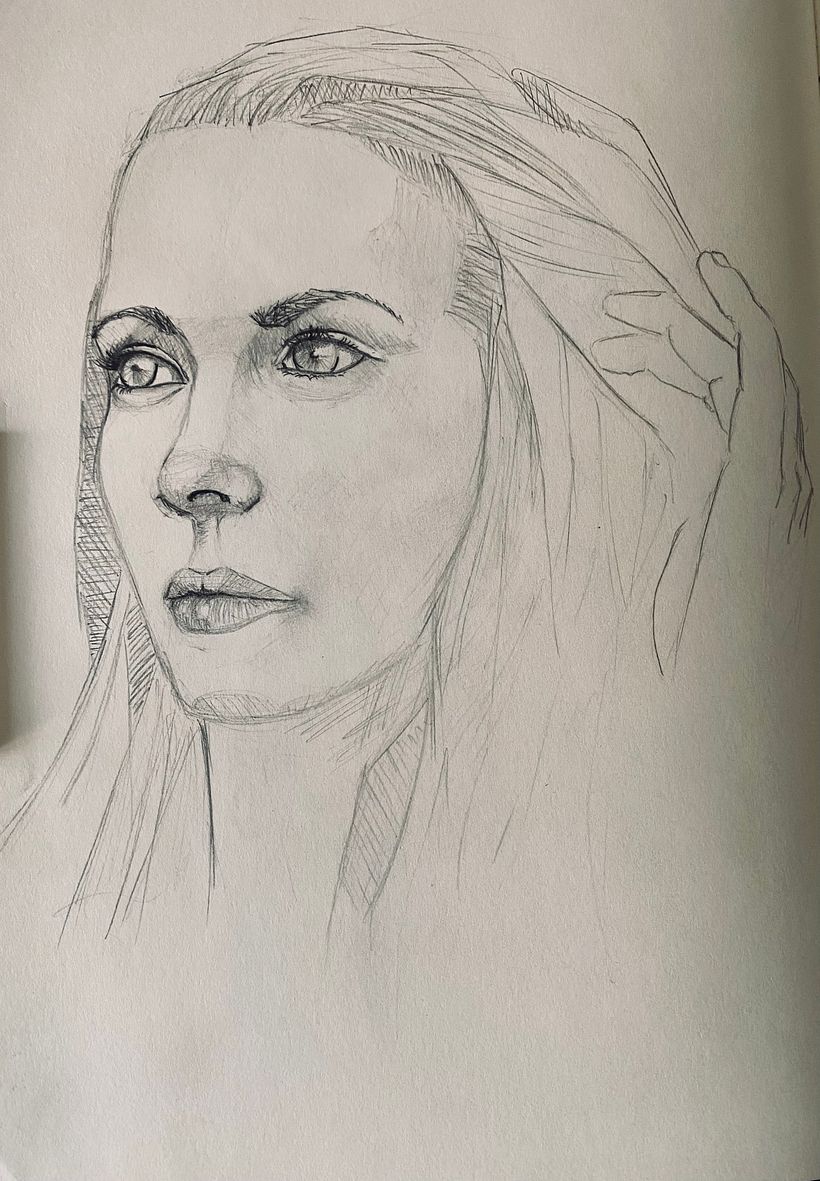 Mi proyecto del curso: Sketchbook de retrato: explora el rostro humano 3