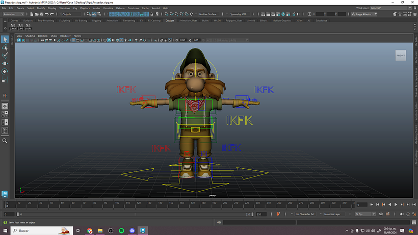 Mi proyecto del curso: Introducción al rigging para animación 1