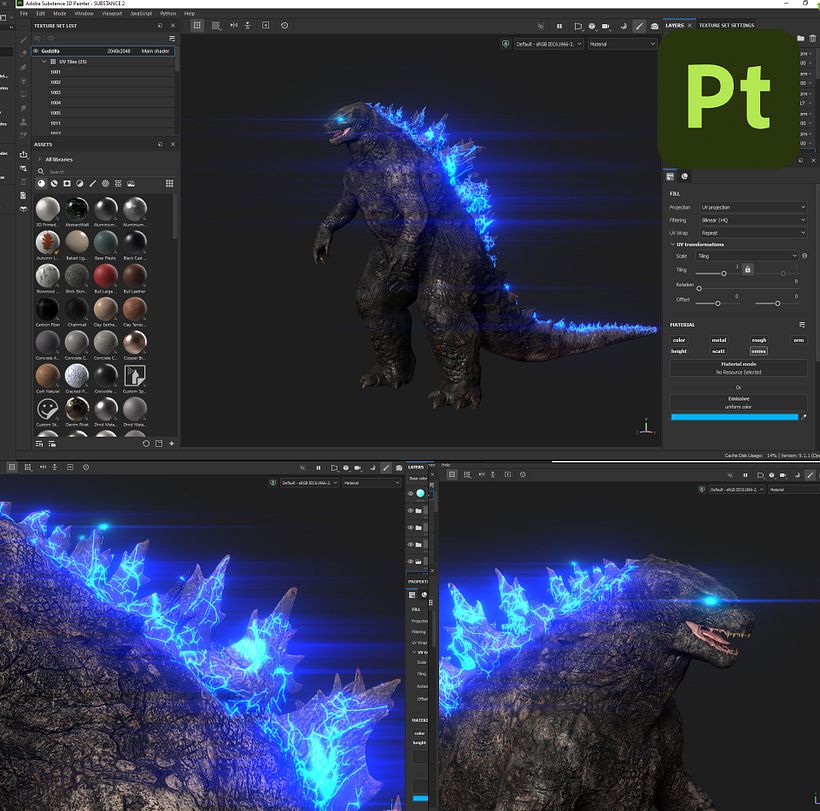 GODZILLA MODEL 3D BY Oscar Creativo 11