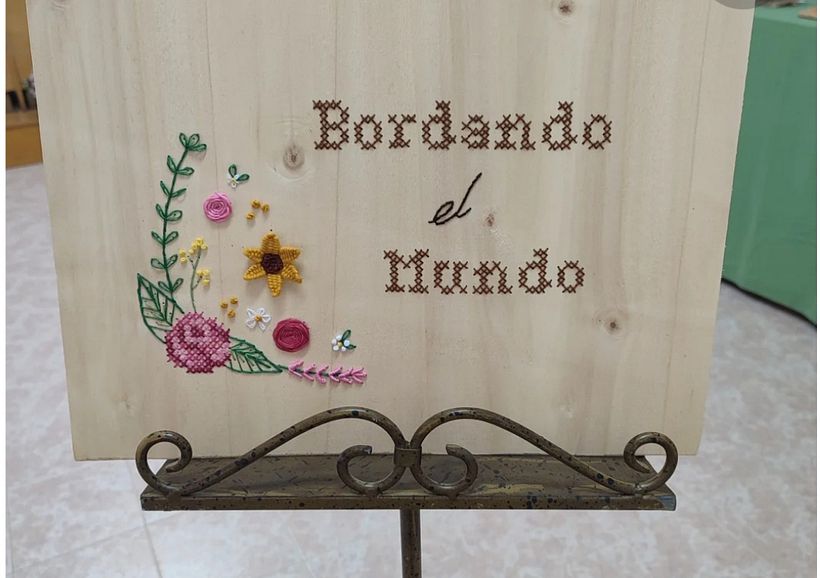 Mi proyecto del curso: Bordado sobre madera - Craft