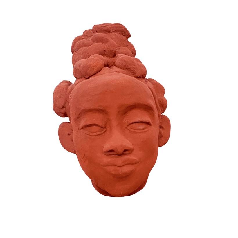 Selena's Projects // Introduction to Clay Figurative Sculpture // Cristina Córdova 5