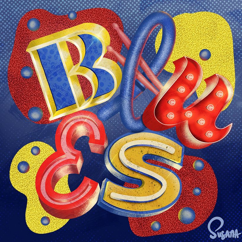 Meu projeto do curso: Design de letras customizadas com Procreate 1