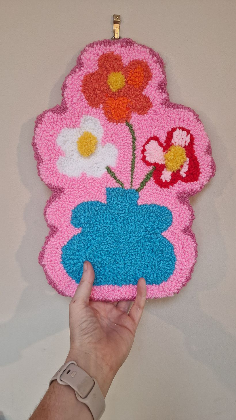My project for course: Punch Needle Techniques for Home Decorations 3