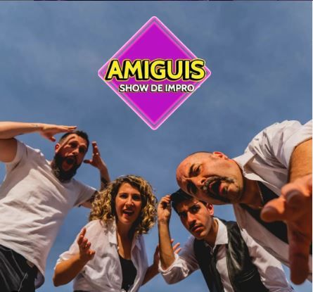 Actriz de improvisación. Amiguis. 5