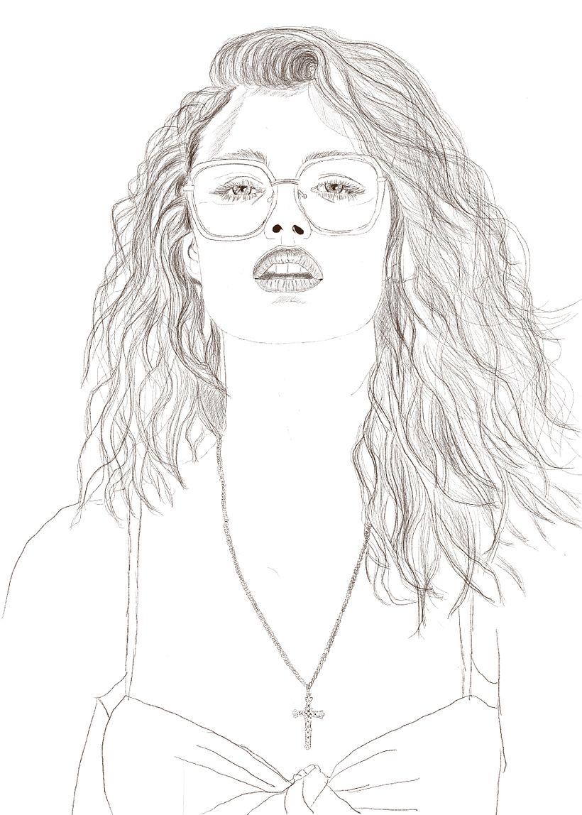 Mi proyecto del curso: Retrato ilustrado con Procreate 5