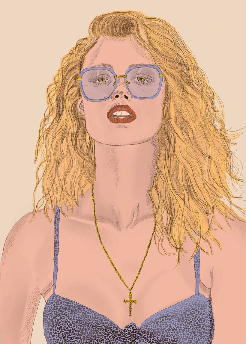 Mi proyecto del curso: Retrato ilustrado con Procreate 7