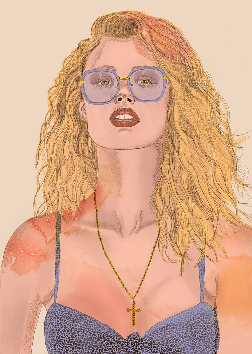 Mi proyecto del curso: Retrato ilustrado con Procreate 7