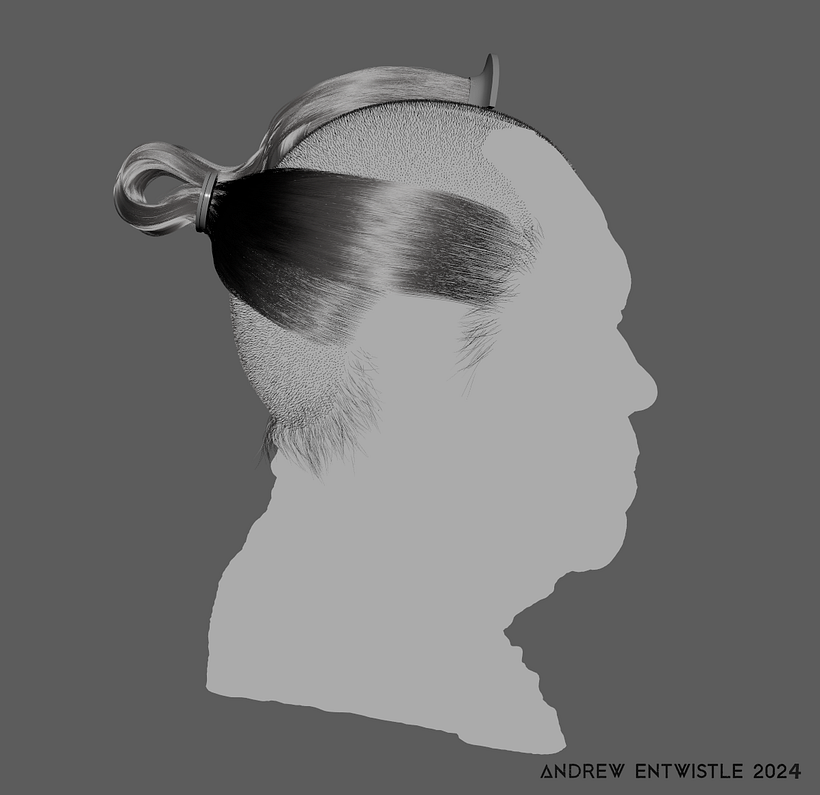 WIP - Groom for a new Character Design 3