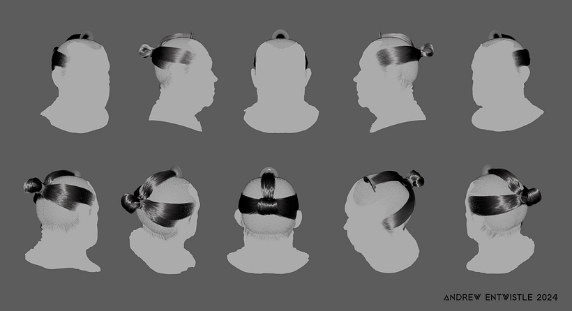 WIP - Groom for a new Character Design 1