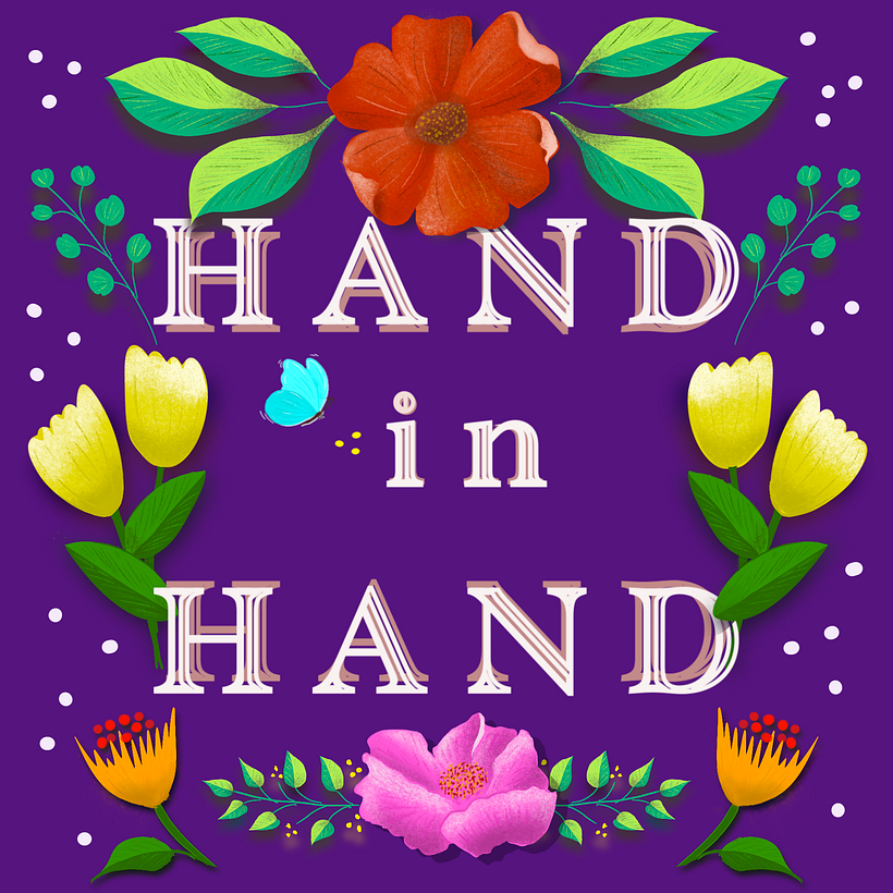 My project for course: Floral Lettering with Procreate 3