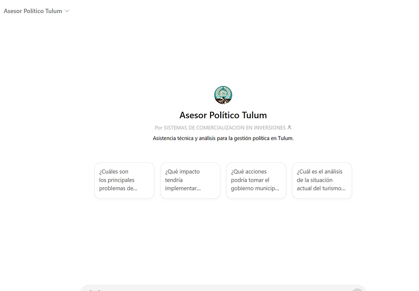 Asesor Político Tulum GPT 4