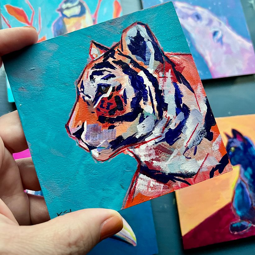 Mini Gouache Studies 3