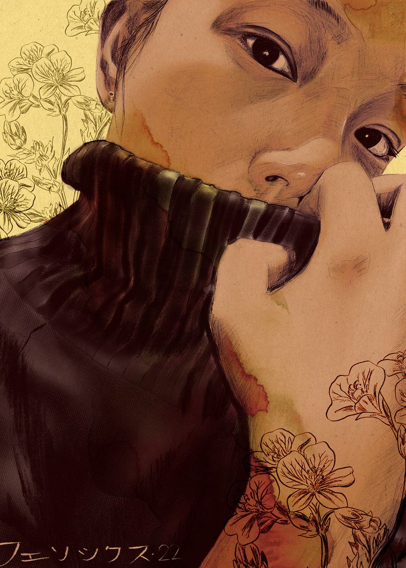 My project for course: Illustrated Portraits with Procreate 2