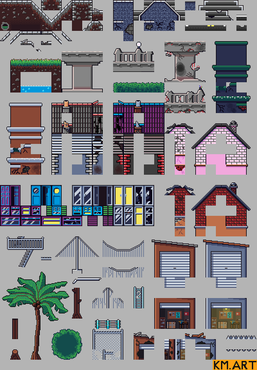 Pixel Art City 3