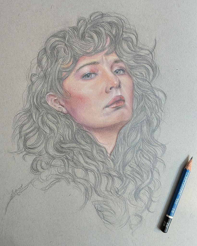 My project for course: Illustration with Pastel and Coloured Pencils 6