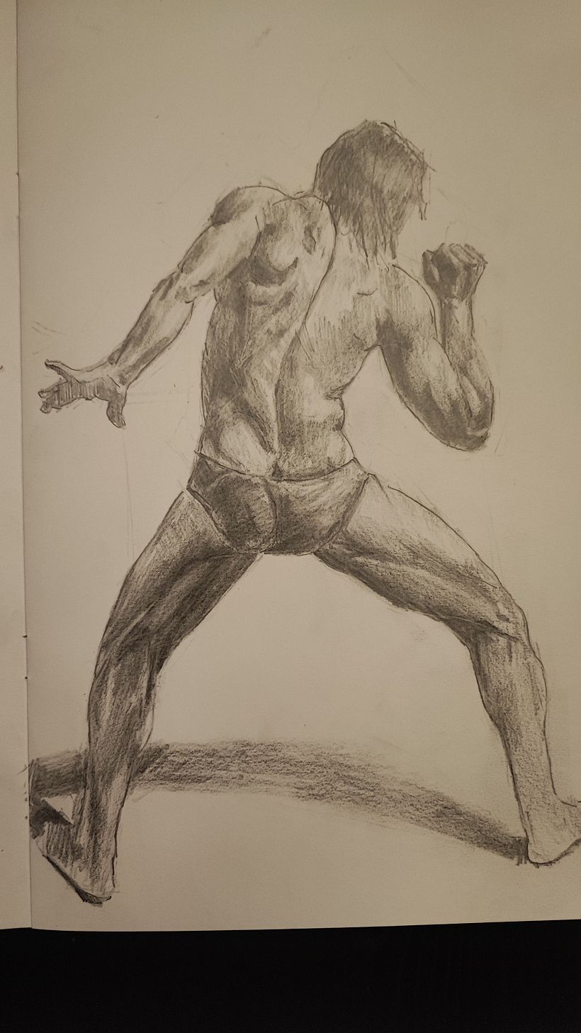 My project for course: Realistic Human Figure Drawing 3