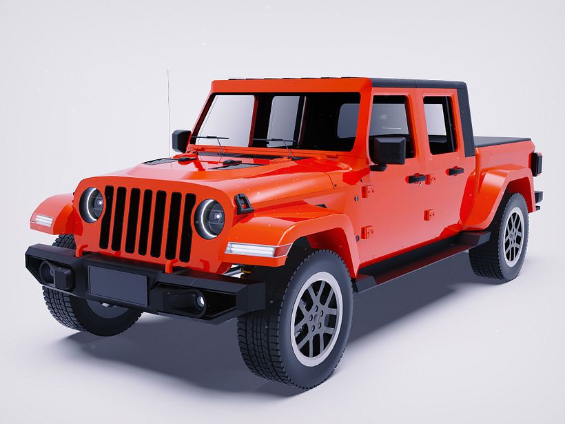 Mi proyecto del curso: Introducción al modelado de vehículos en 3D 4