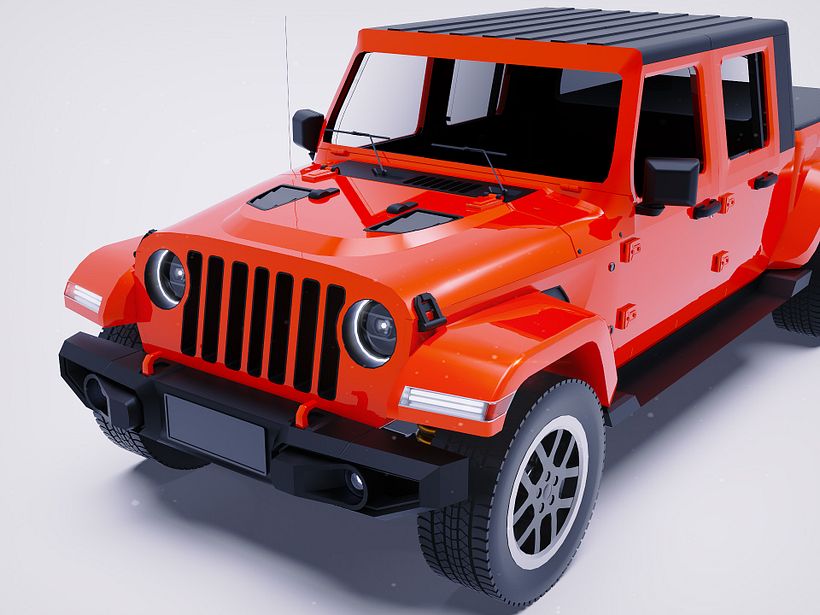 Mi proyecto del curso: Introducción al modelado de vehículos en 3D 6