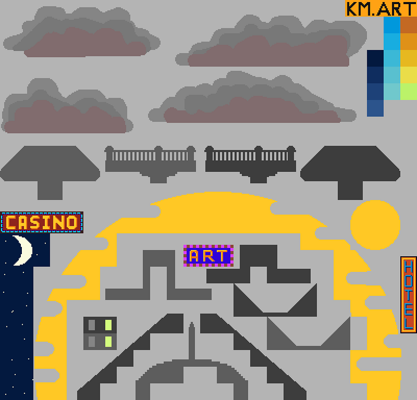 Pixel Art City 5